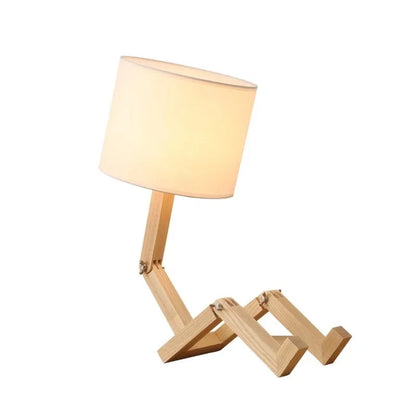 CyborgShine - Humanoid table lamp