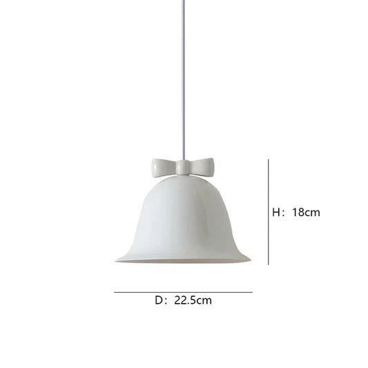 BowBeam - Modern Bow Bell pendant light