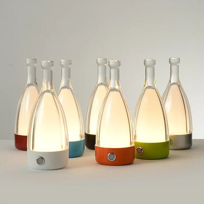 MixologyLumiere - Bottle table lamp design