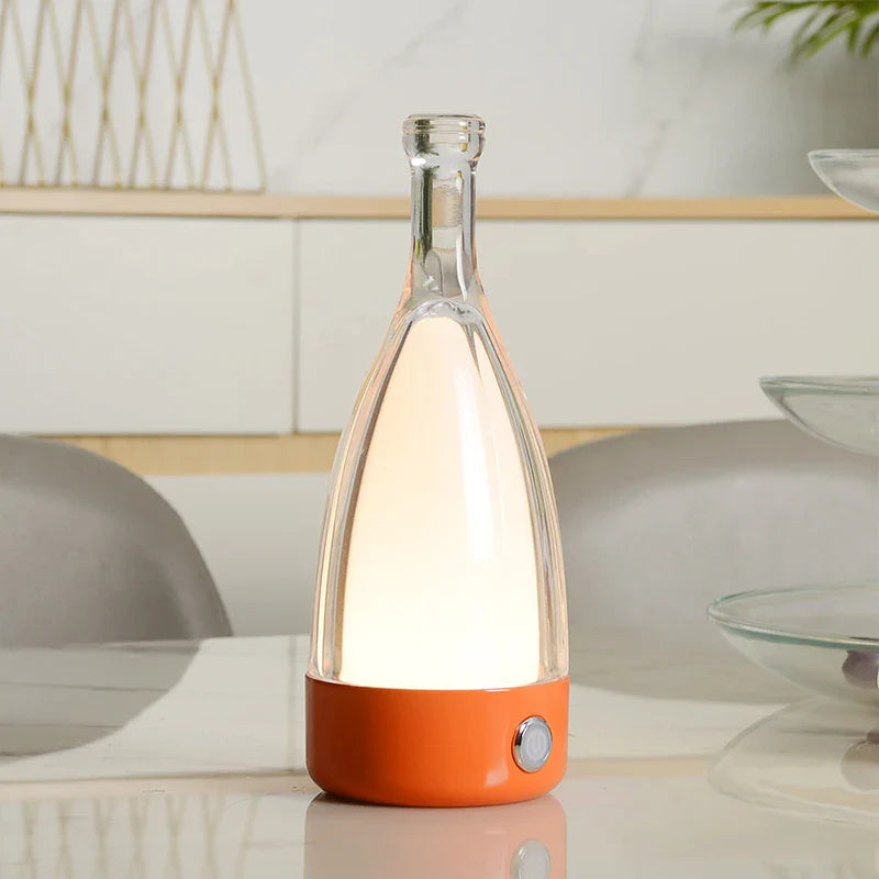 MixologyLumiere - Bottle table lamp design