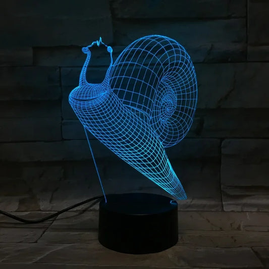 3dIllusion - Snail night light