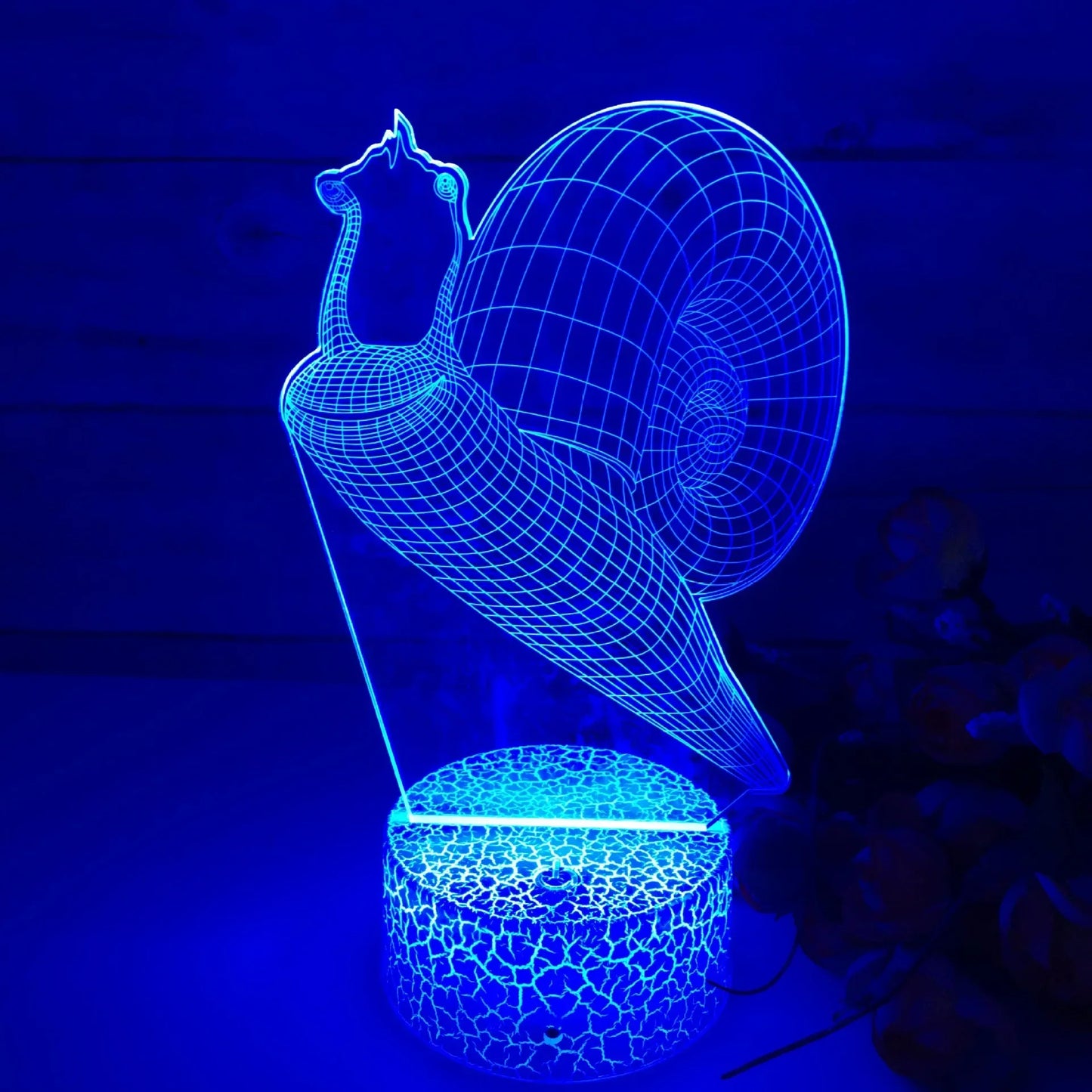 3dIllusion - Snail night light