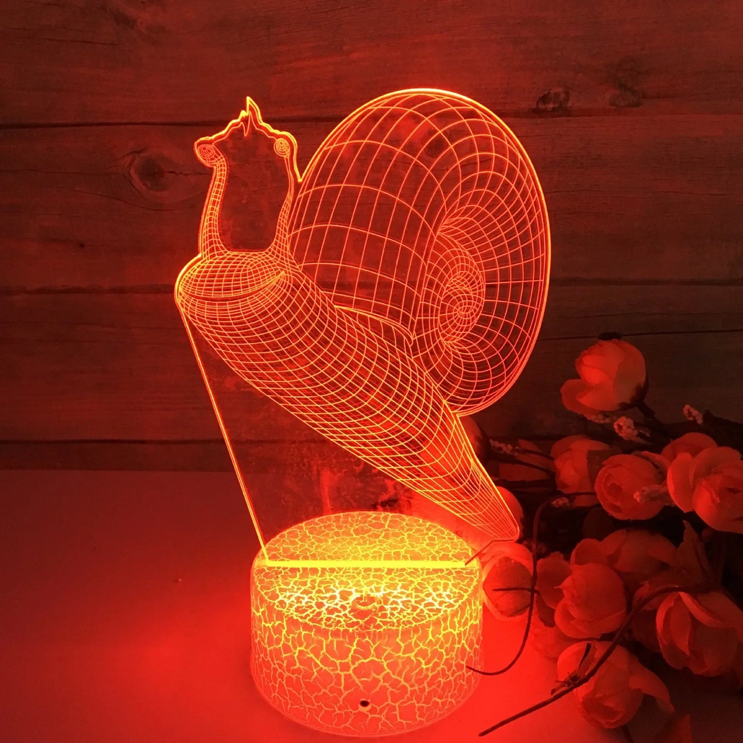 3dIllusion - Snail night light