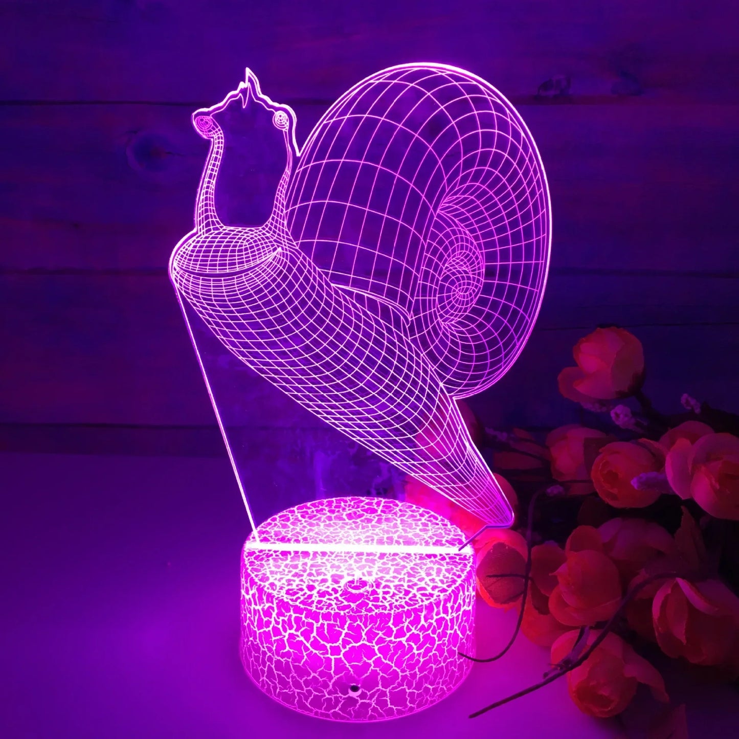 3dIllusion - Snail night light
