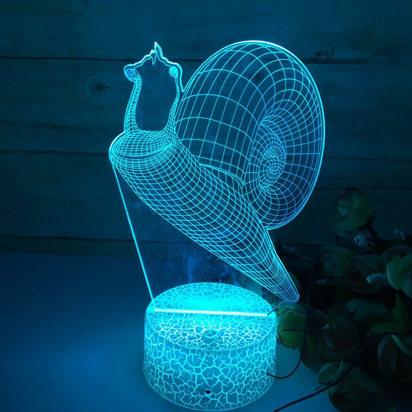 3dIllusion - Snail night light