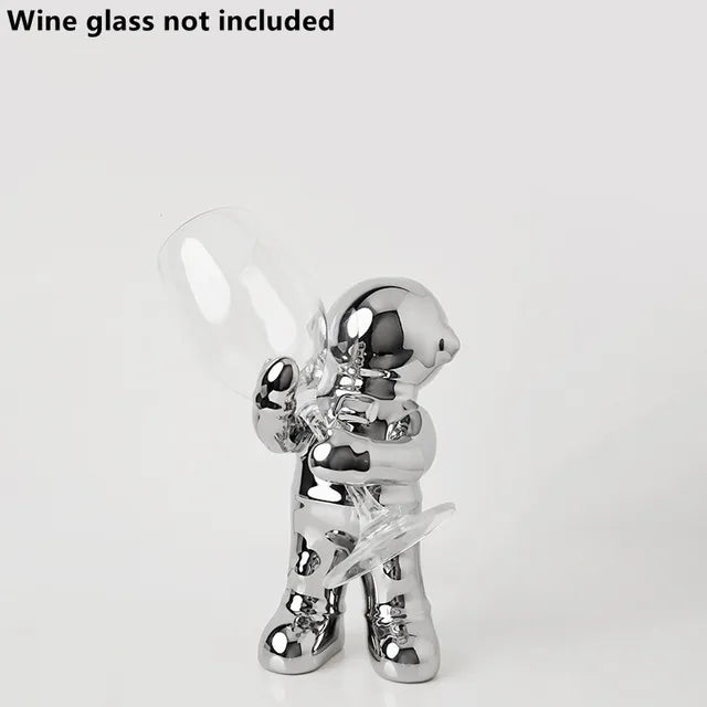 StellarSip - Astronaut wine rack
