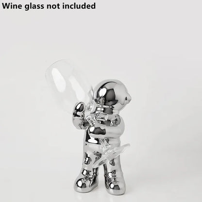 StellarSip - Astronaut wine rack