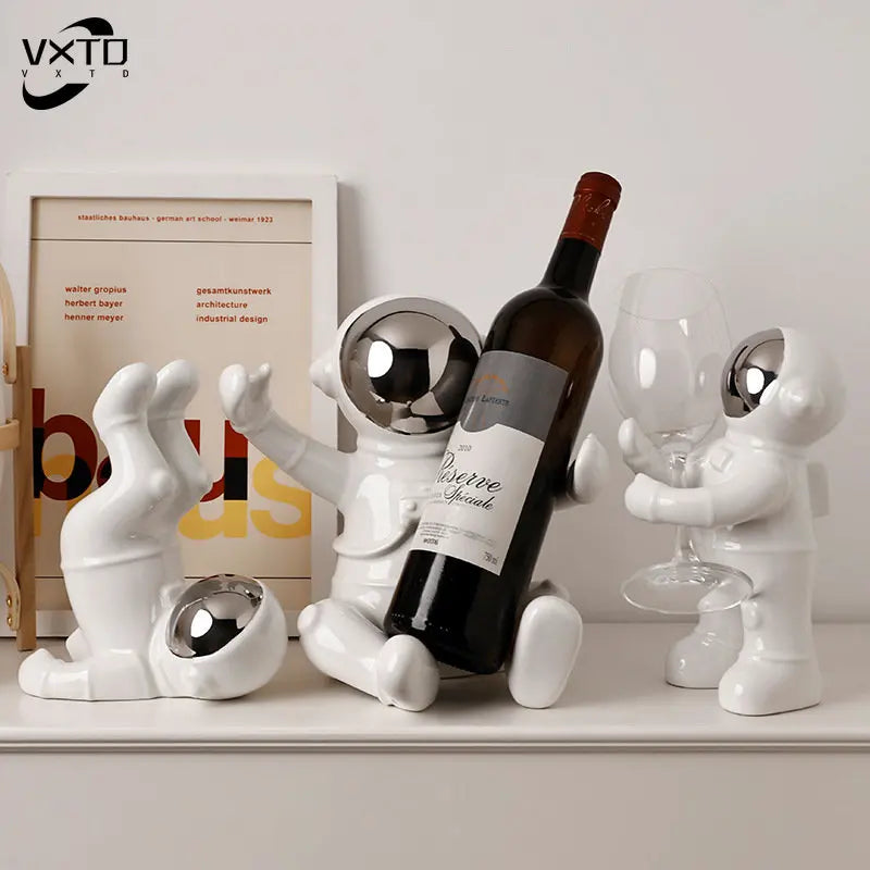 StellarSip - Astronaut wine rack