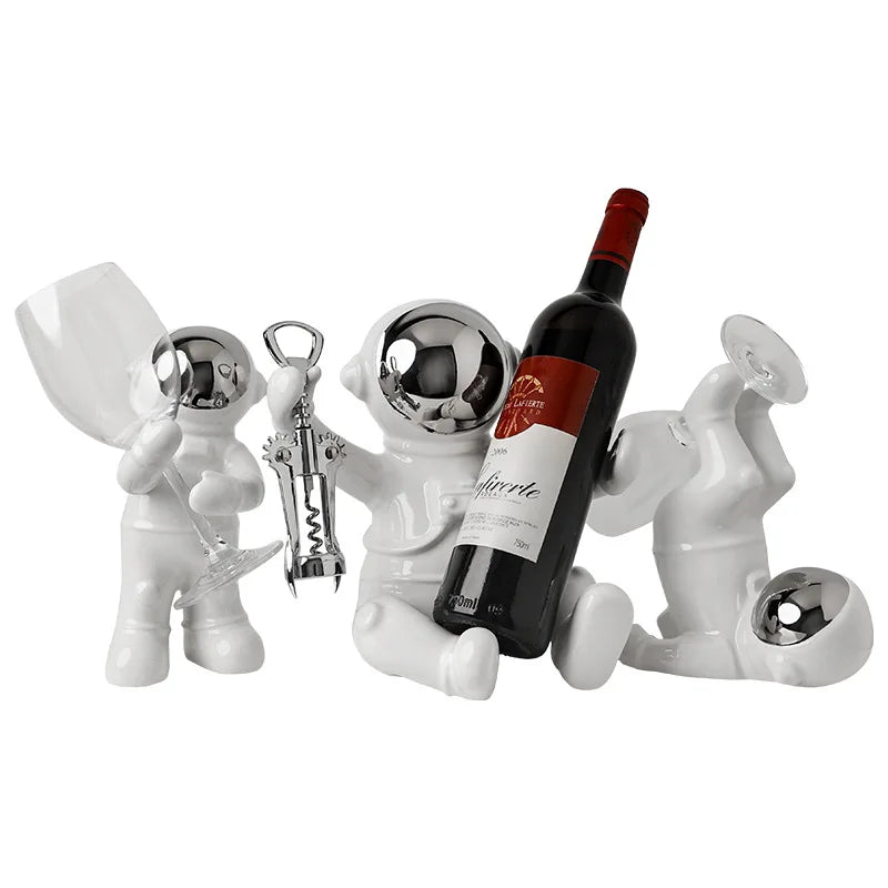 StellarSip - Astronaut wine rack
