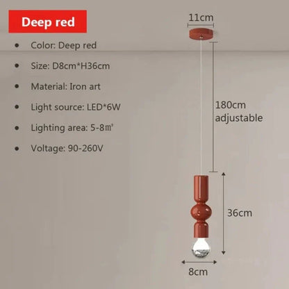 ArcticLuminaire - Single strand pendant