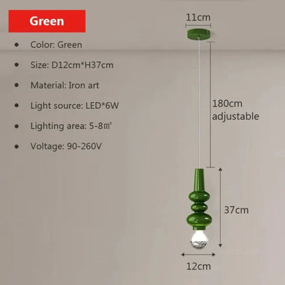 ArcticLuminaire - Single strand pendant