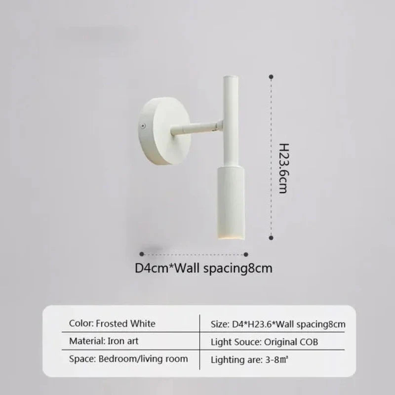 AuroraRadiant - Adjustable spotlight wall light