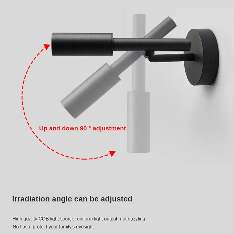 AuroraRadiant - Adjustable spotlight wall light