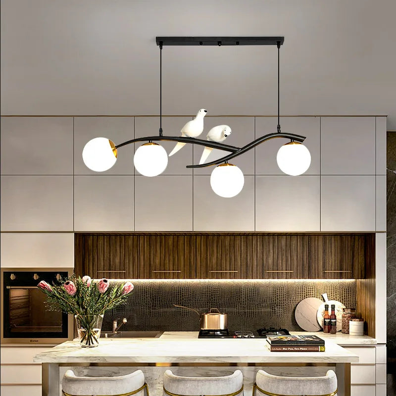 AvianFlare - Bird chandelier pendant light