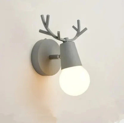 AntlerGlow - Macaron antler wall light