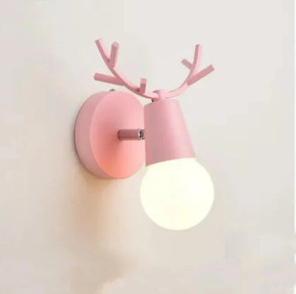 AntlerGlow - Macaron antler wall light