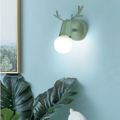 AntlerGlow - Macaron antler wall light