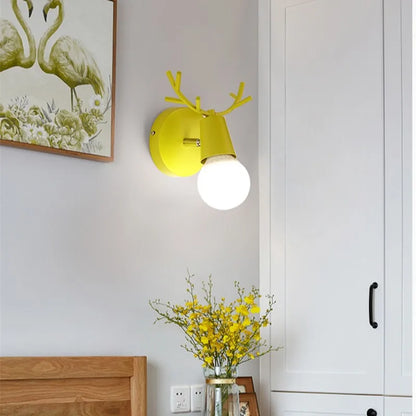 AntlerGlow - Macaron antler wall light