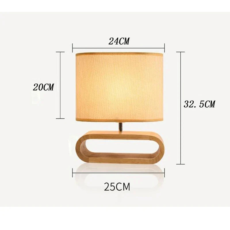 NordicWood - Table lamp made from Nordic wood