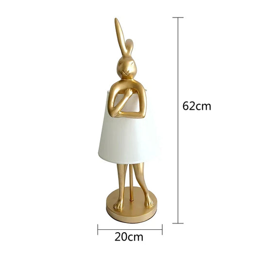 BunnyGlow - Rabbit lamps made of resin