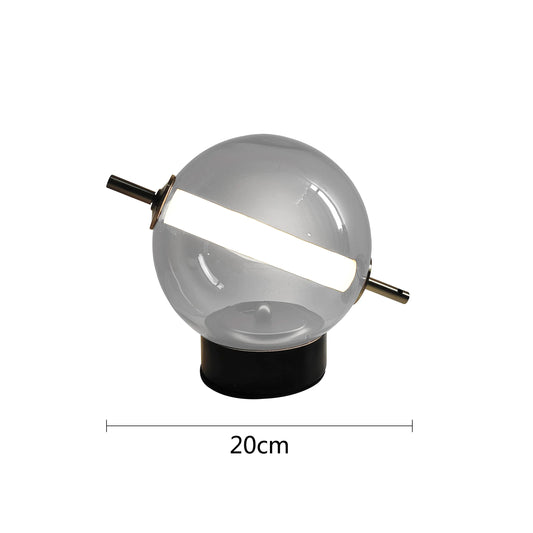 RadiantRevival - Retro glass table lamp