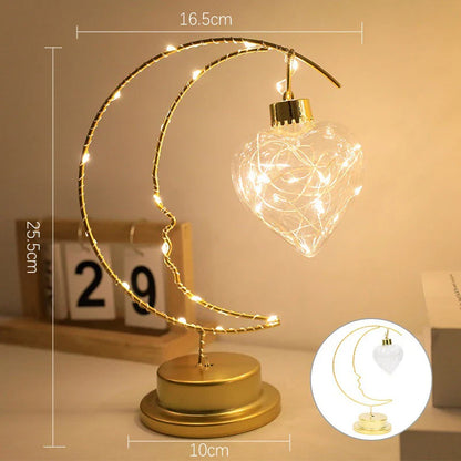 AstralGlow | Bedside LED table lamp