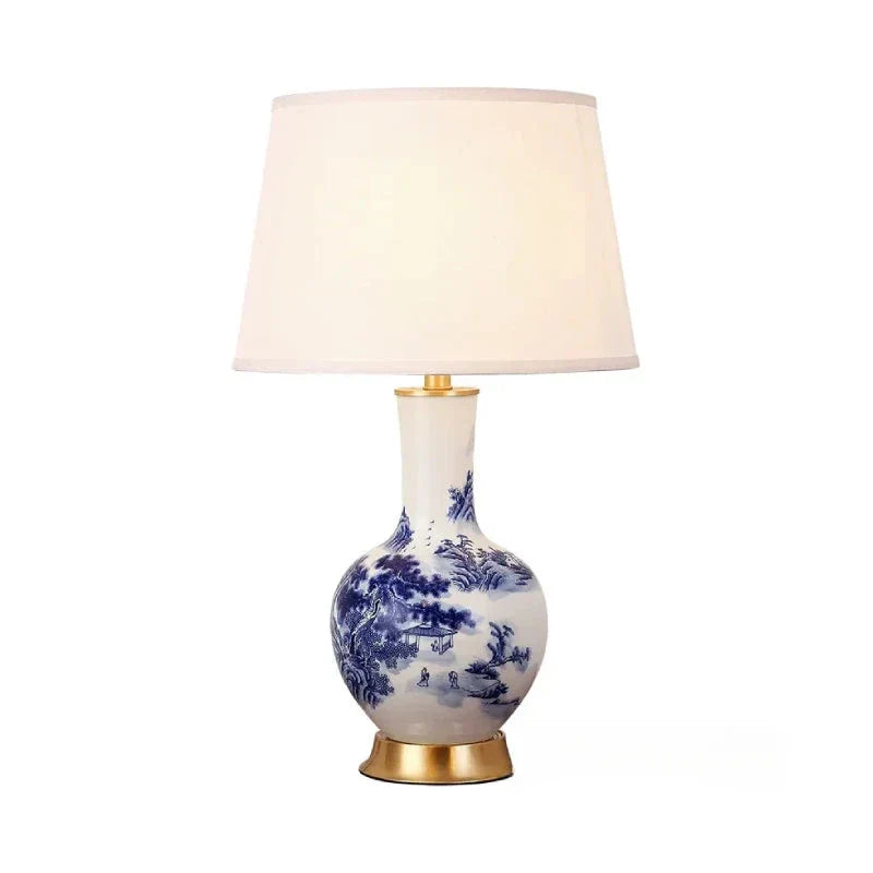 TraditionalCharm | Chinoiserie desk lamp