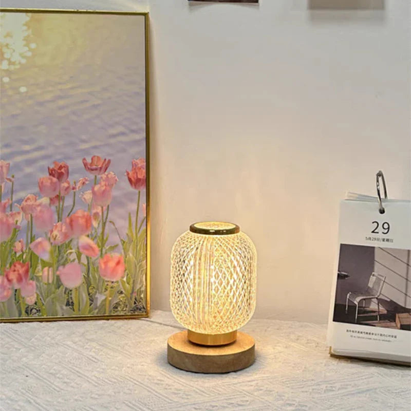 CrystalIllume | Chic Nordic LED lamp