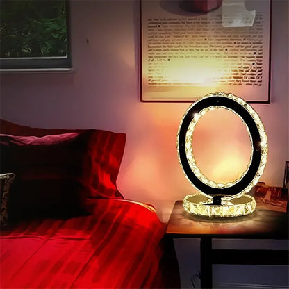 AmbientShine | Modern crystal table lamp