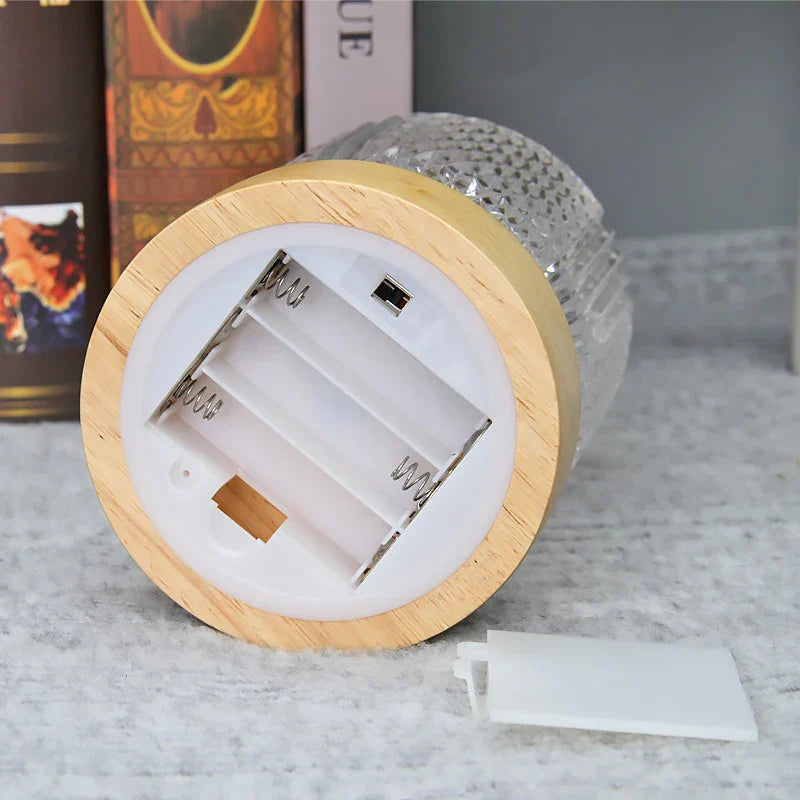 CrystalIllume | Chic Nordic LED lamp