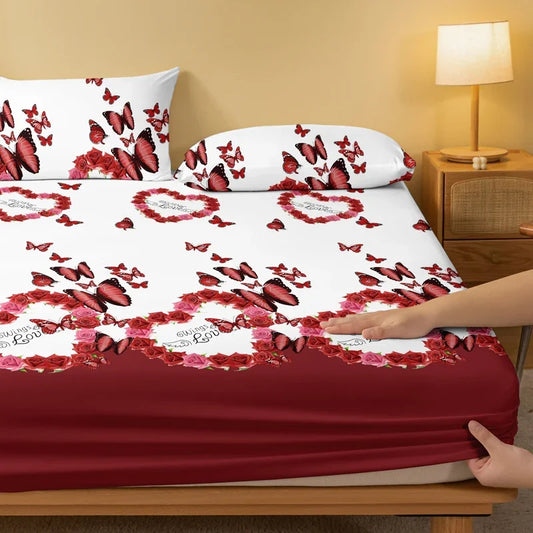 ButterflyLove | Mat fitted sheet
