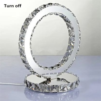 AmbientShine | Modern crystal table lamp