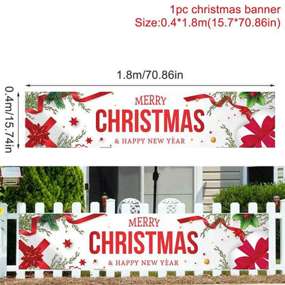 BannerGreetings | Christmas Outdoor Banner Flag