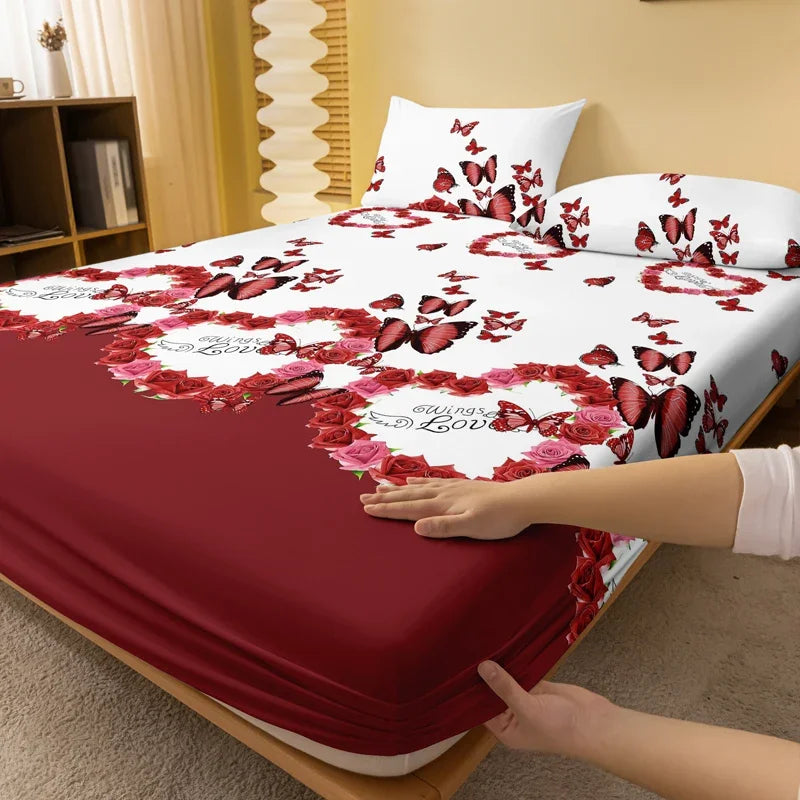 ButterflyLove | Mat fitted sheet