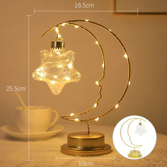 AstralGlow | Bedside LED table lamp