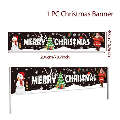 BannerGreetings | Christmas Outdoor Banner Flag