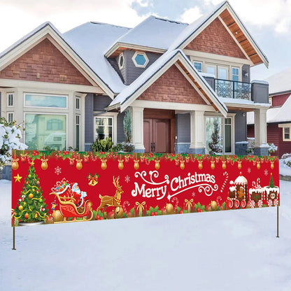 BannerGreetings | Christmas Outdoor Banner Flag