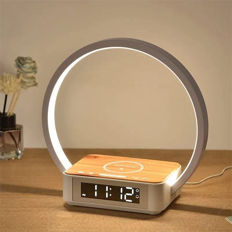 BedsideLuxe | wireless alarm round light