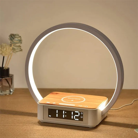 BedsideLuxe | wireless alarm round light