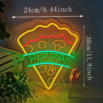 TastyTidbits - Neon night light for fast food