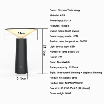 TinyShine - Portable mini table lamps