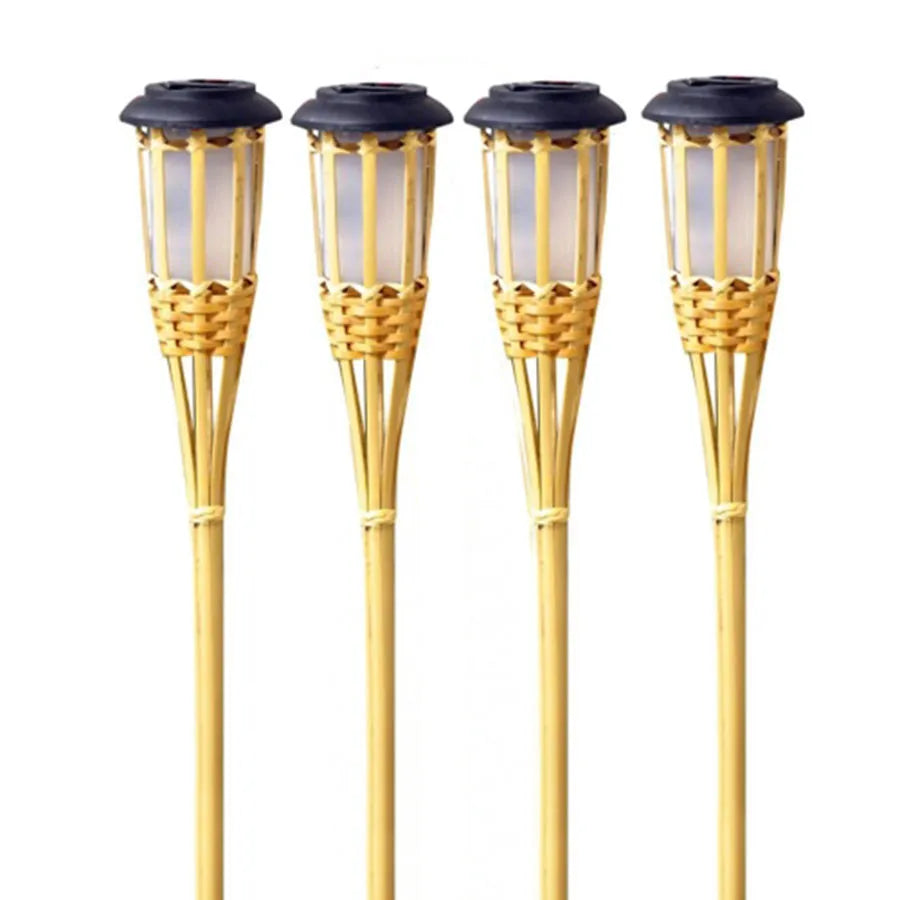 BambooBliss - Solar-powered torches