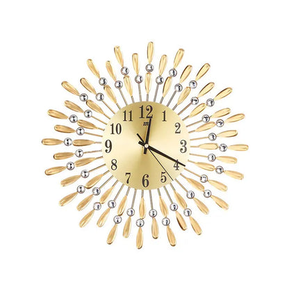 BrillianceBloom - Diamond wall clock