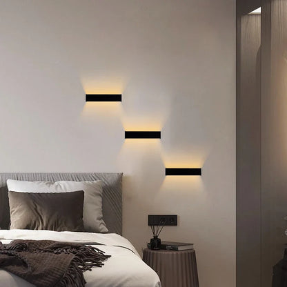 BotanicHalo - Long wall light lamp