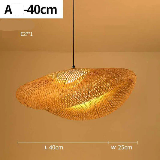 BohoBloom - Handmade rattan chandelier