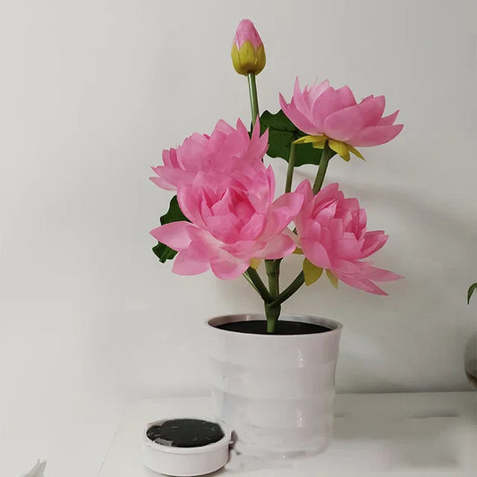 SolarGarden - Lotus flower lamp