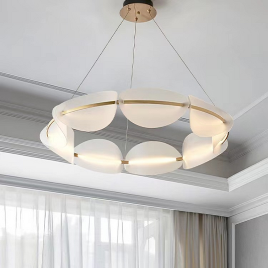 BronzeBrilliance - Modern LED chandelier