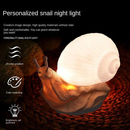 SnailGlow - Touch ambient lamp