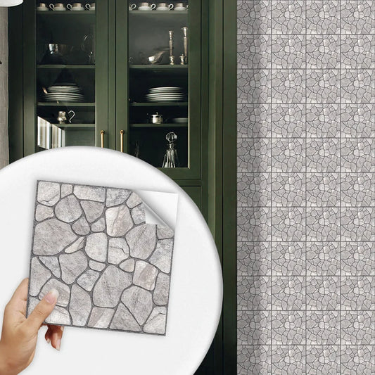 10 pieces marble tile pattern