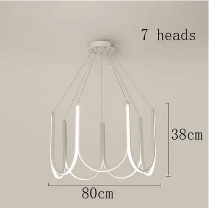 Led coat hanger Minimalist lamps